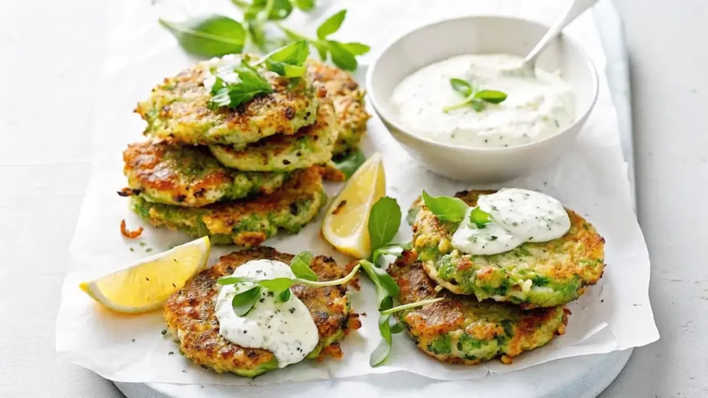 What Cheese Works Best for Geaturedreen Pea Fritters?image f