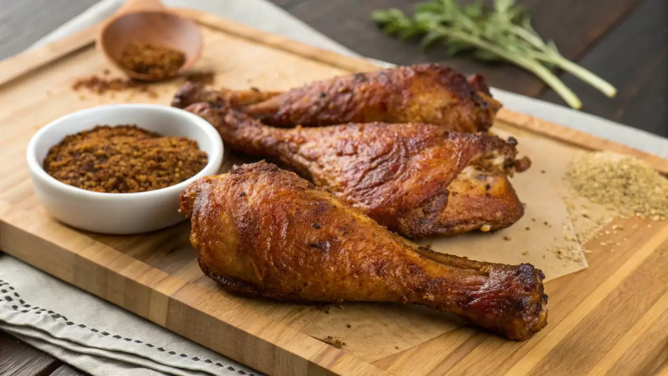 crispy skin smoked chicken