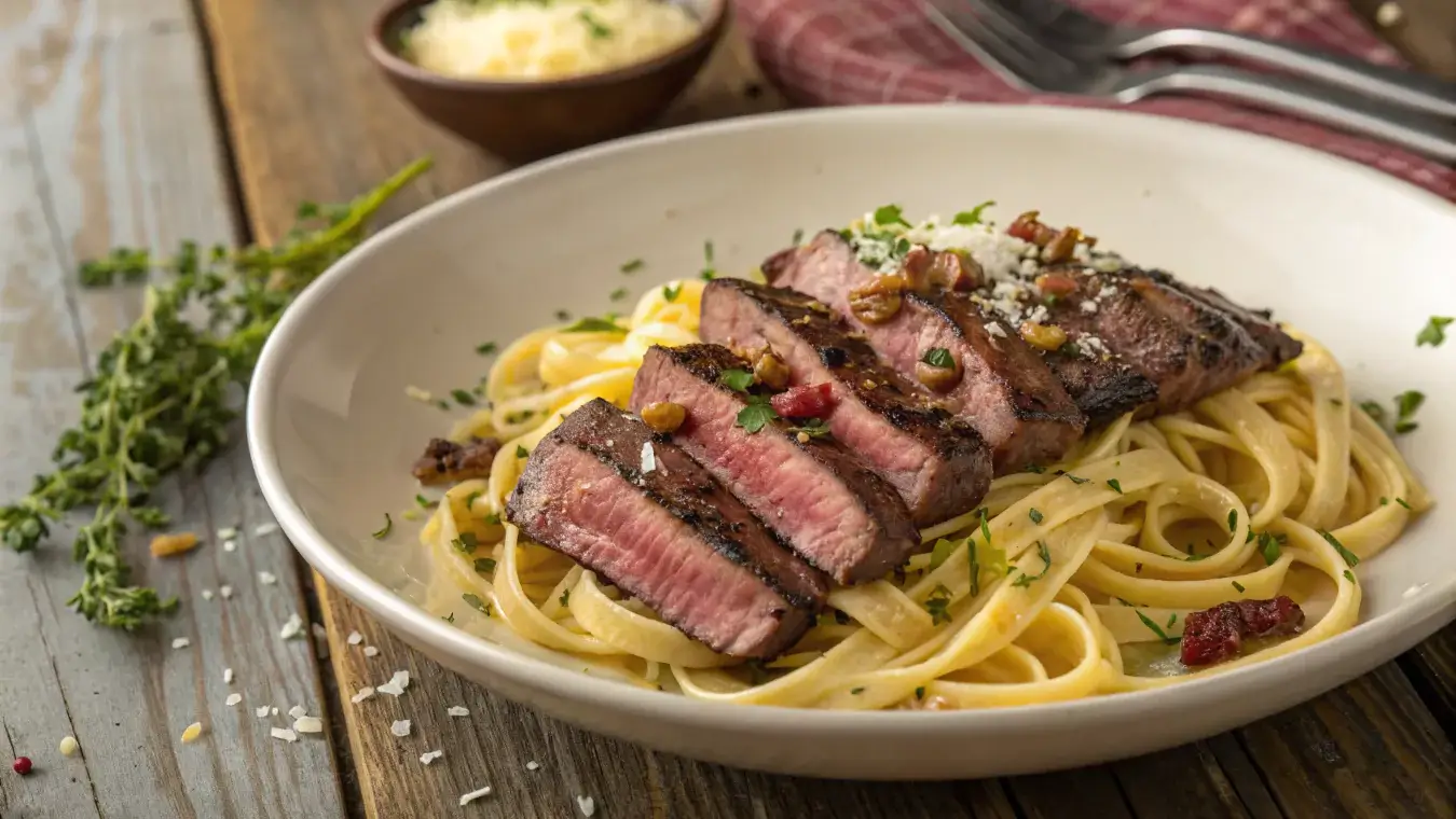 Beef with Pasta image featured