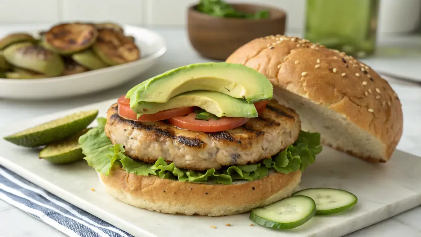 What is the healthiest way to make a burger? turkey burger