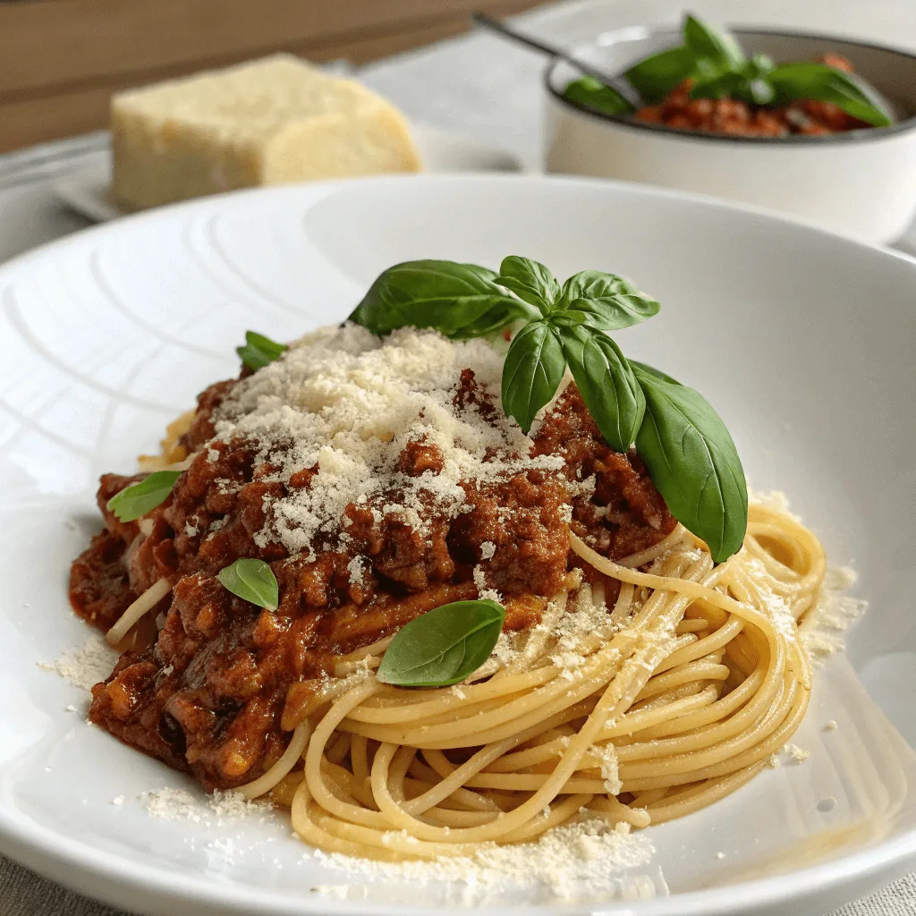 Which meat is good for pasta spaghetti