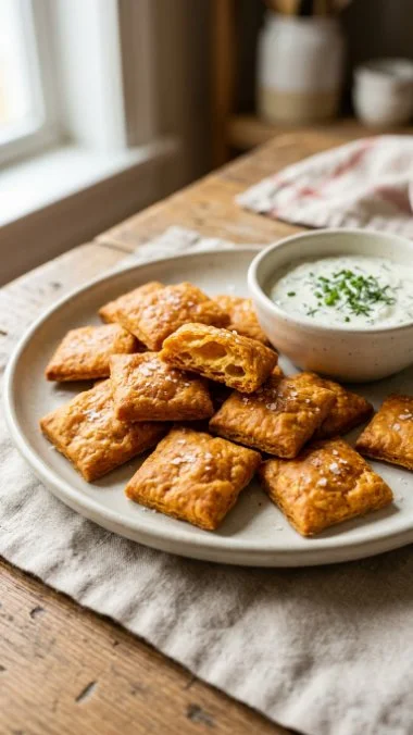Gluten Free Cheez Its snack box with cheese-flavored crackers
