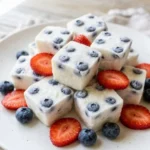 Delicious Frozen Greek Yogurt Bites served as a healthy snack option