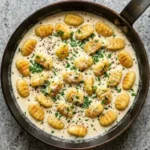 Delicious Marry Me Gnocchi served in a creamy sauce