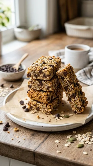 Delicious no bake protein bars loaded with nutrients and flavor