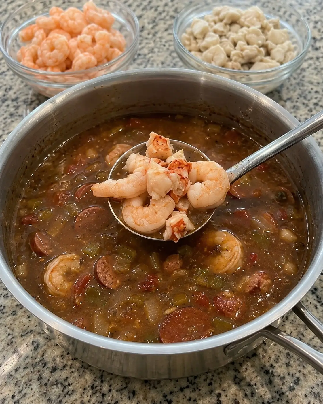 Add the Shrimp.