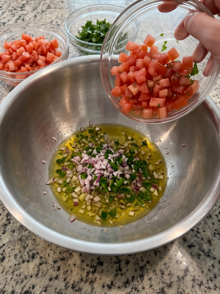 Chunky Shrimp Avocado Salsa-mix