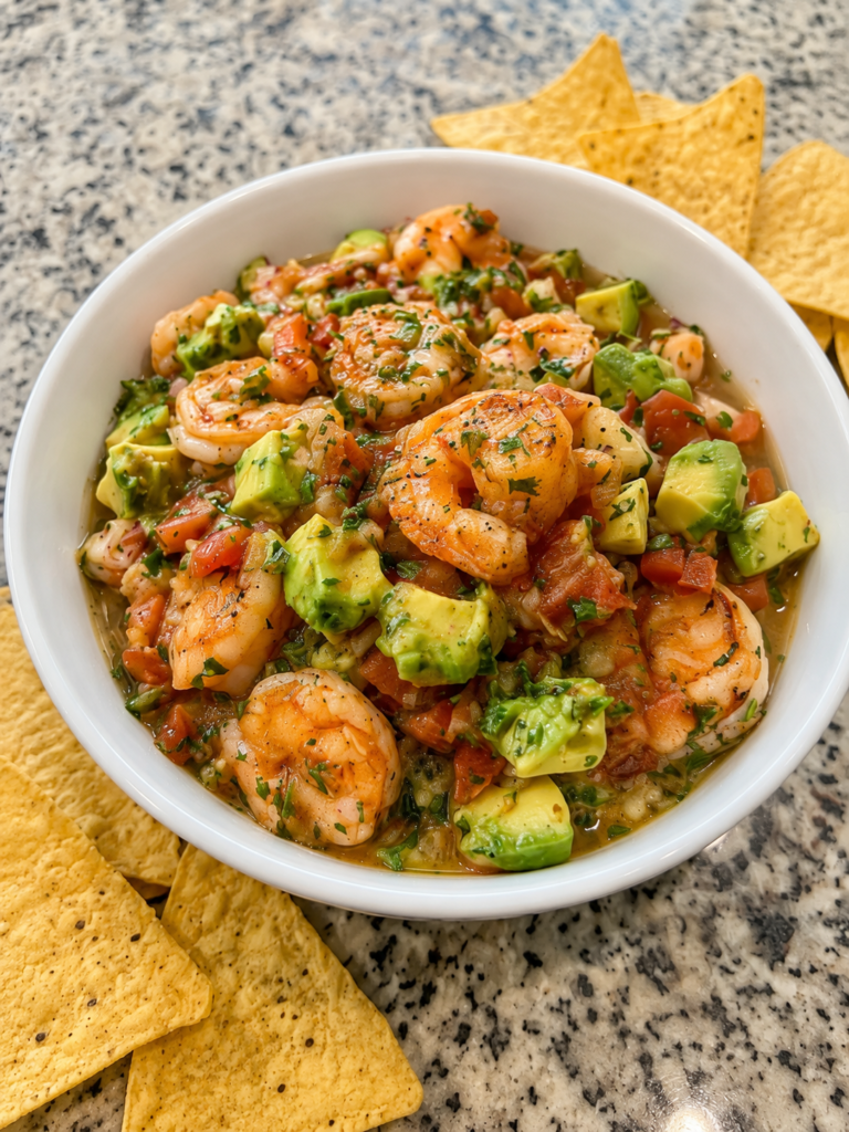 Chunky Shrimp Avocado Salsa