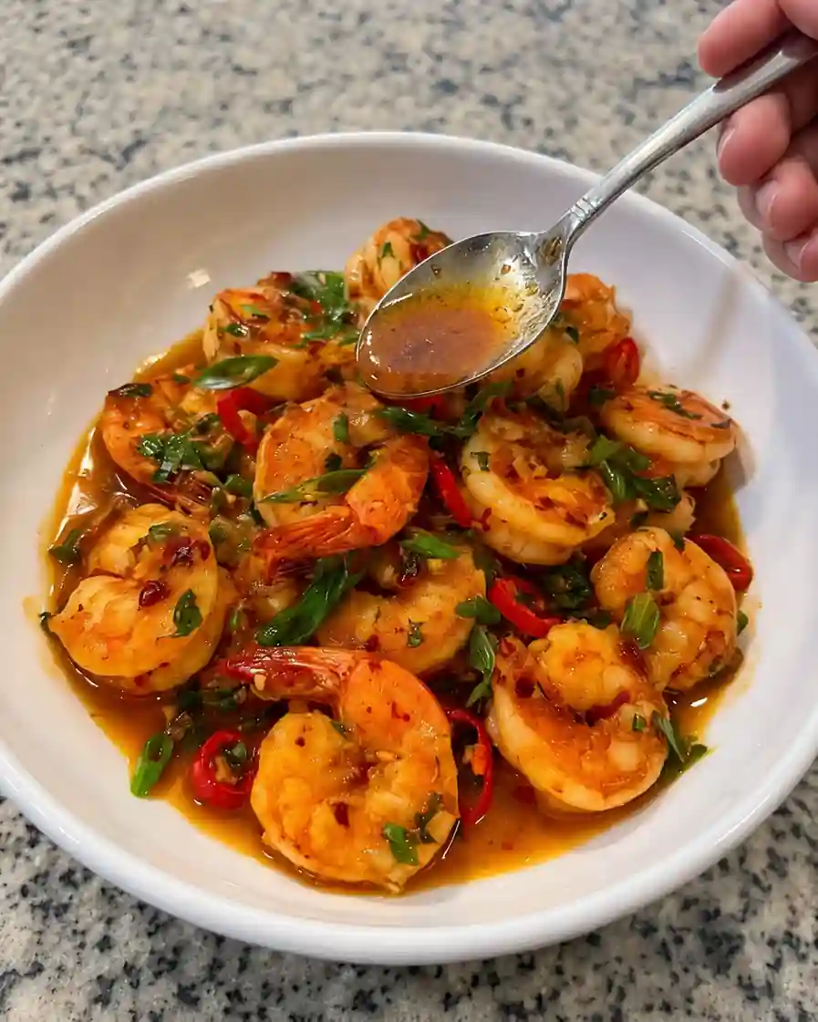 Spicy Garlic Chili Shrimp