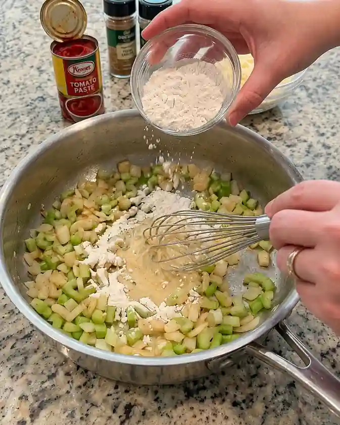 Creamy Crab and Shrimp Seafood Bisque-step2