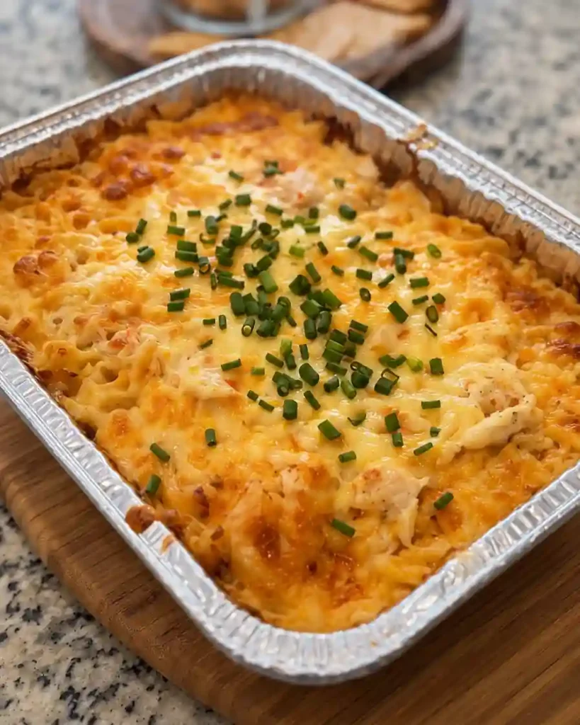 Cheesy Crab Rangoon Dip- bake