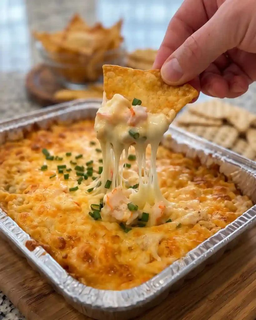 Cheesy Crab Rangoon Dip