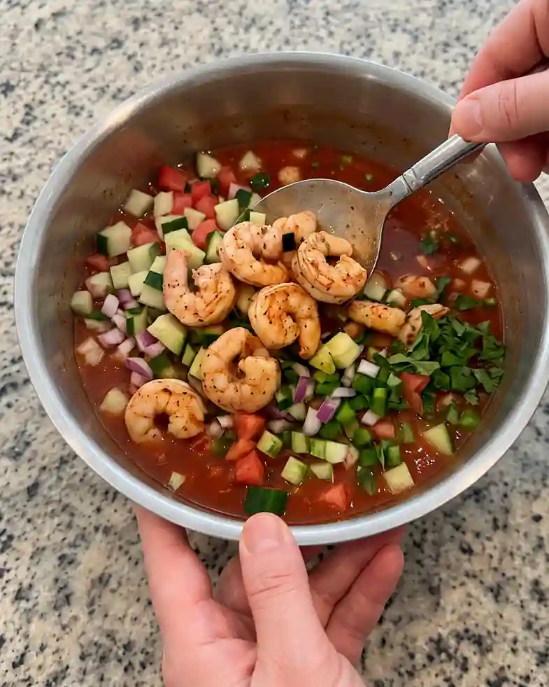 Spicy Mexican Shrimp Cocktail Cups-mix