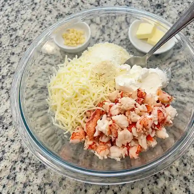 Cheesy Lobster Stuffed Crepes-mix