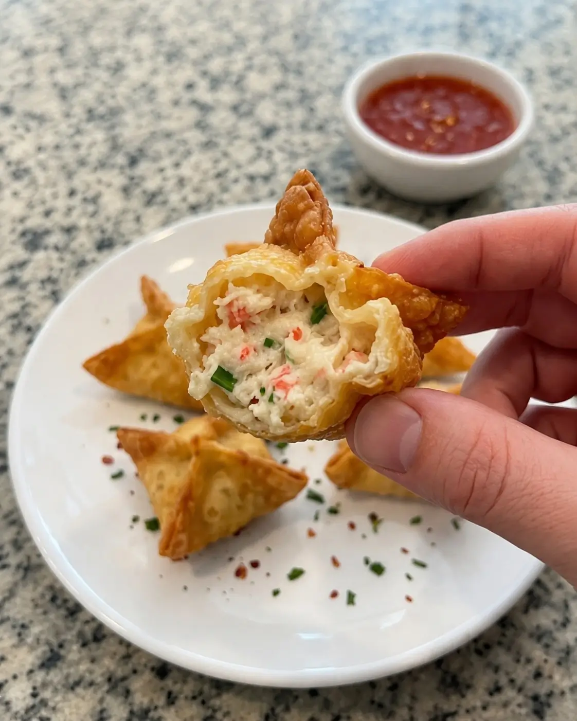 Homemade Crab Rangoons