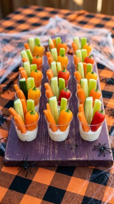 A selection of creative Halloween snacks for parties and celebrations.