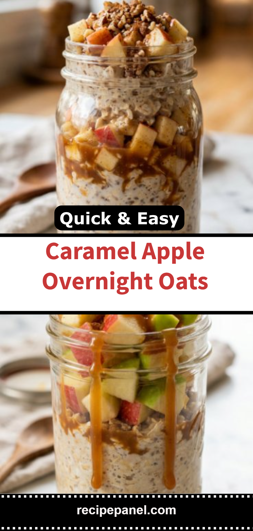 Caramel Apple Overnight Oats article