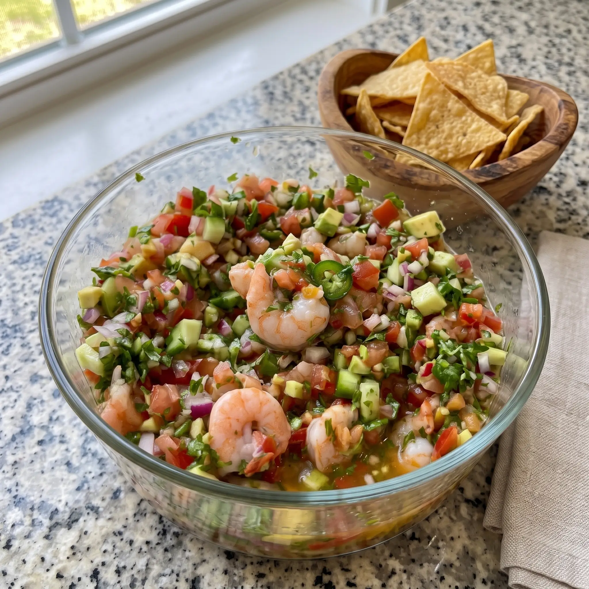 Southern Soul Shrimp Ceviche