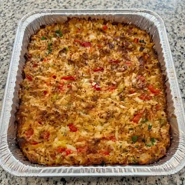 Southern Deviled Crab- in foil tray