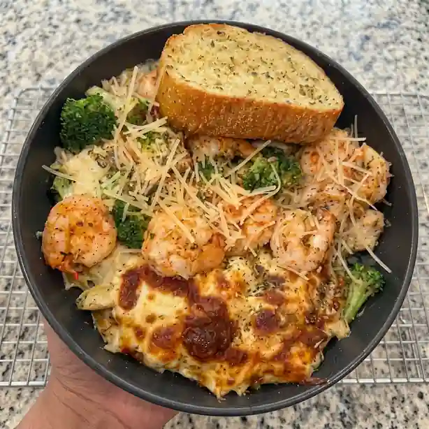 Chicken & Shrimp Alfredo