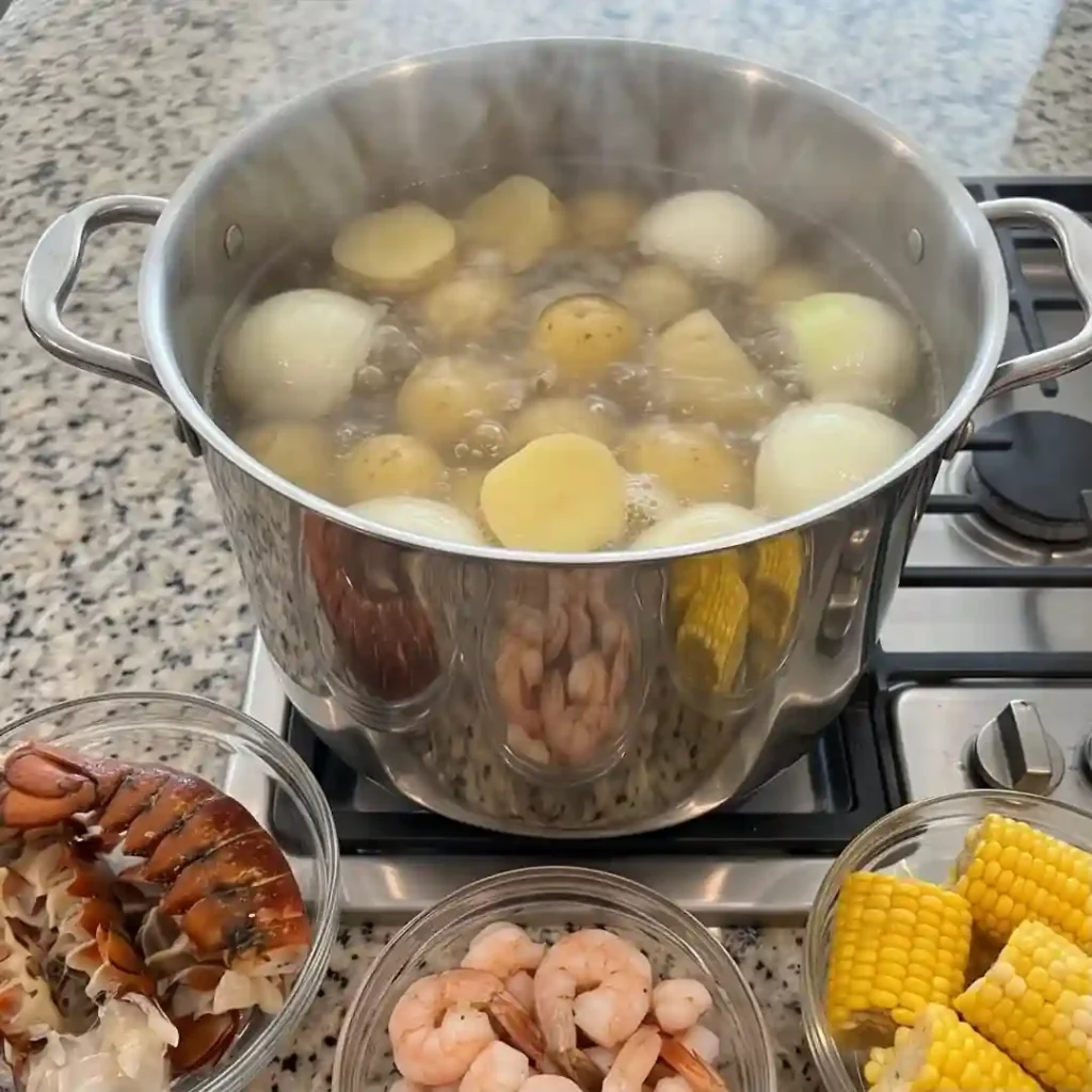 Cajun_Garlic_Butter_Seafood_Boil-boiling