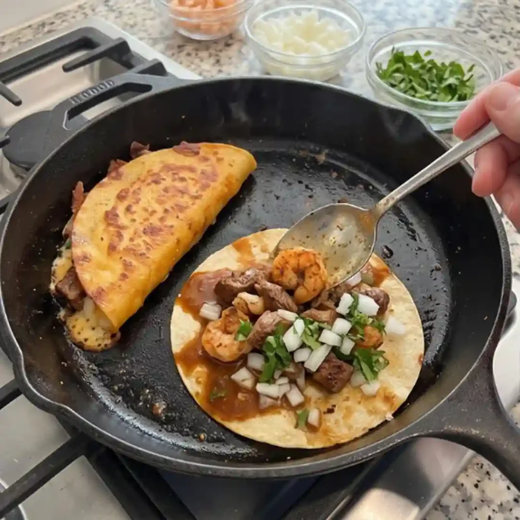 cheesy_surf_turf_birria_tacos-fill tacos