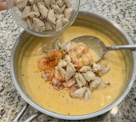 Creamy Parmesan Seafood Bake-02