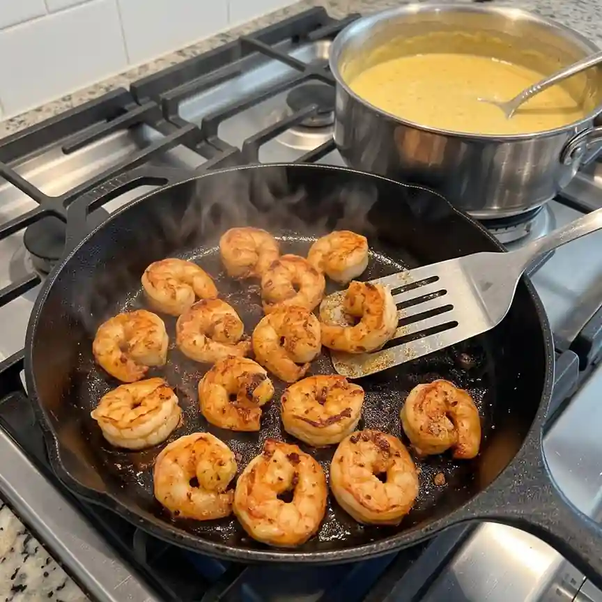 Creamy Cajun Lobster & Shrimp Mac and Cheese-02