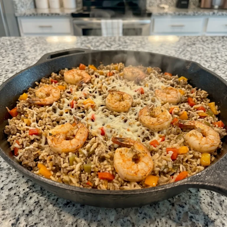 Cajun Shrimp and Crab Dirty Rice